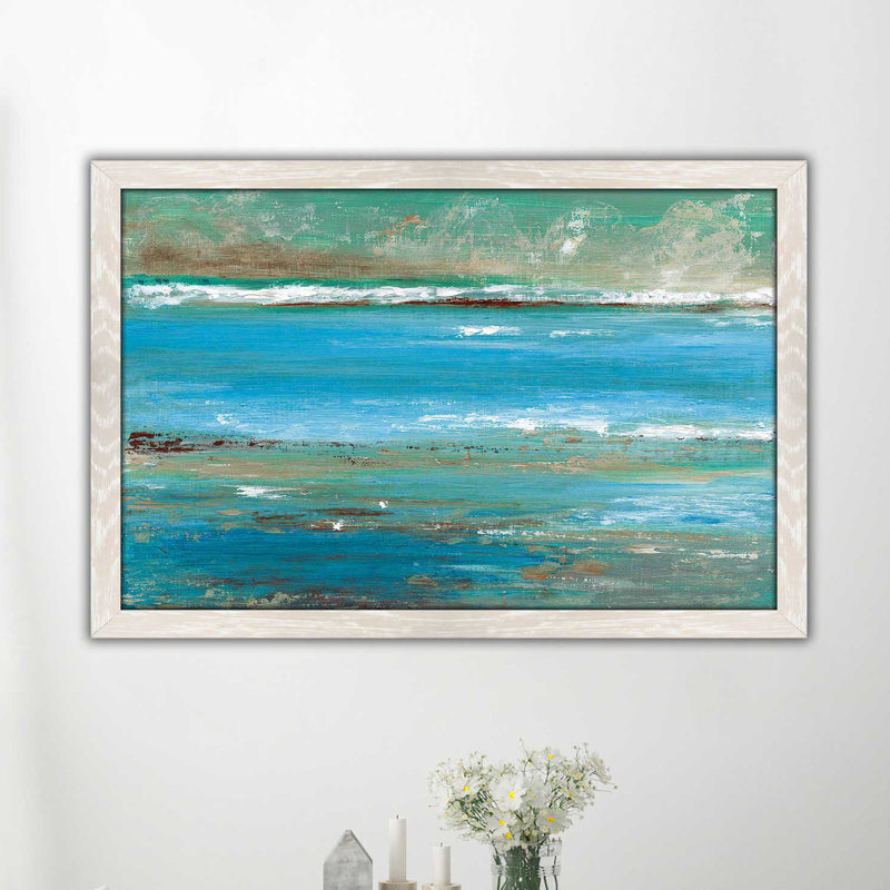 «Tidal Pool I», reproduction d'impression encadrée, H 21,5 po x l 27,5 po x P 0,75 po