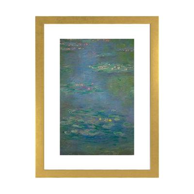 Nymphéas, détail, 1903 par Claude Monet - reproduction d'art
