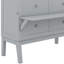 Grand lit escamotable gris avec ports USB et tablettes, lit mural en bois peu encombrant pour chambre d'amis-1495700740-1495700745
