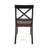Gelacio Solid Wood Cross Back Side Chair-2082351665