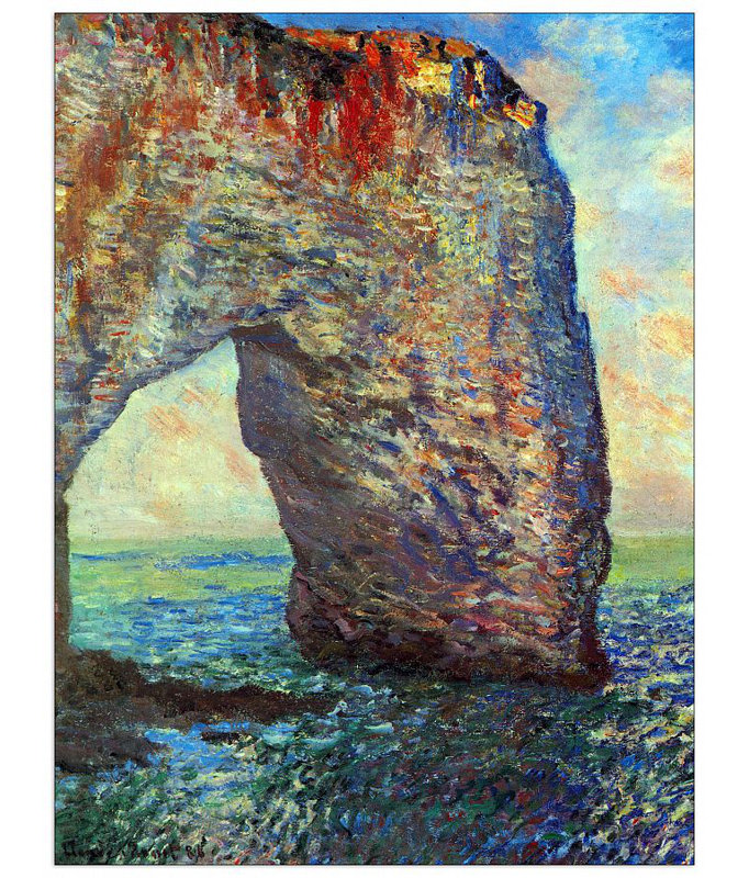 Claude Monet - Wrapped Canvas Painting, 80cm H x 60cm W x 1.8cm D