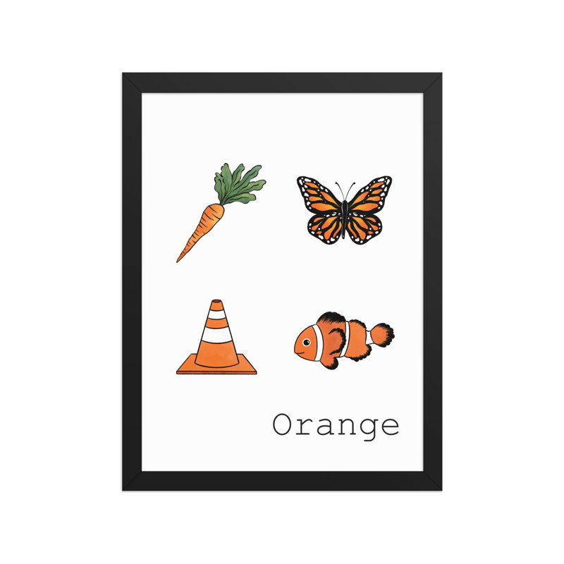 Orange | Framed Poster