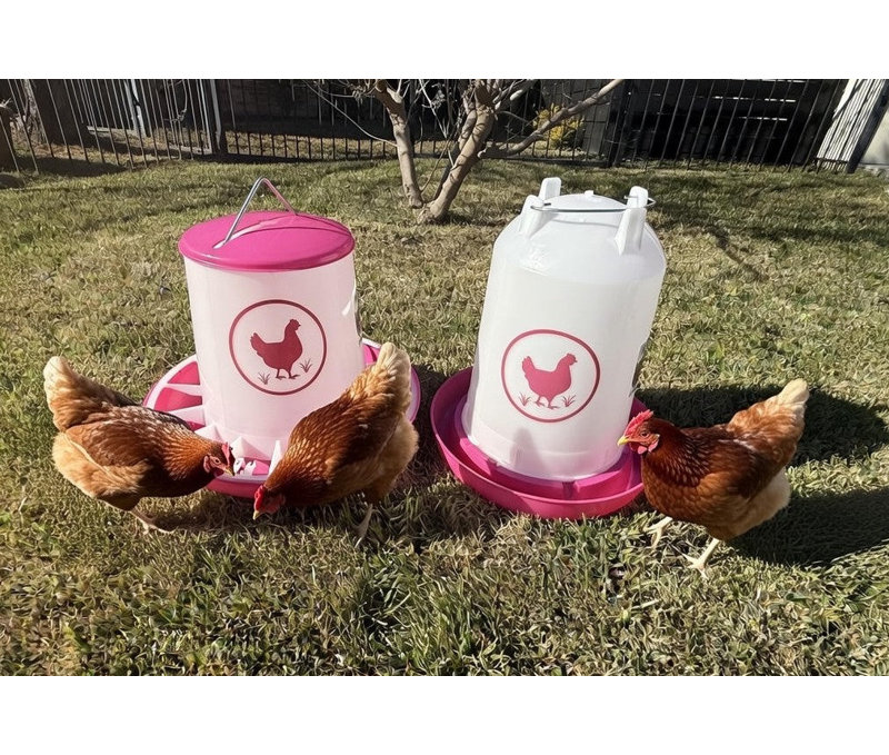 Compartiment pour eau Zylina 3,2 gallons / distributeur 26 lb - Fuchsia, Rose