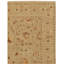 Wool Oriental Area Rug in Light Brown
