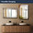 Jorden Black Metro Beaded Glass Framed Vanity Accent Mirror-306501868