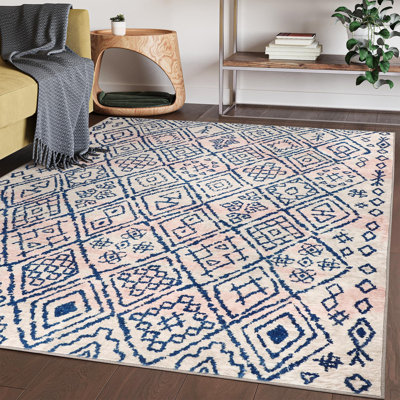 Tapis rectangulaire pour bébé 8 x 10 avec envers antidérapant