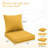 22"W X 24"D Outdoor Deep Seat Cushion Set Outdoor Seat/Back Cushion-982000940
