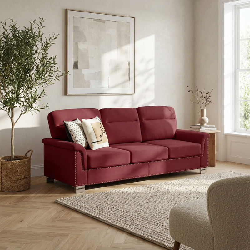 Canapé contemporain en tissu Snowfleece