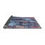Tapis géométrique bleu / rouge / orange Hutsell-375746086