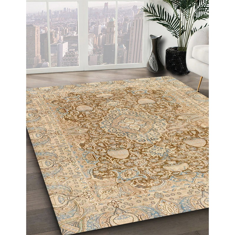Abstract Indoor Rug, Rectangle 7' x 9'