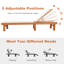 Chaise longue inclinable 79 po