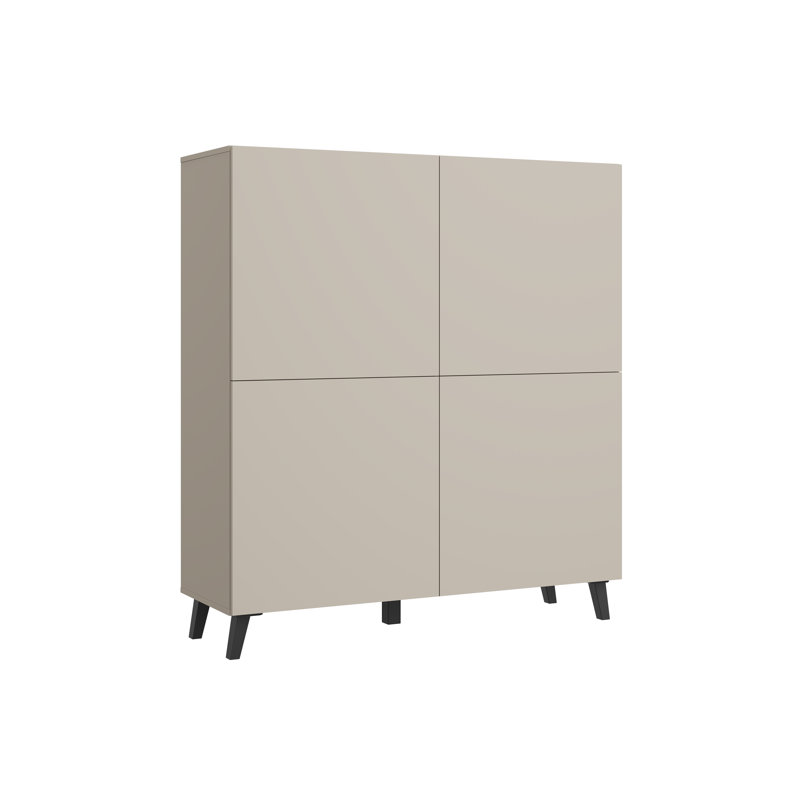 Highboard Accent Chest, Beige