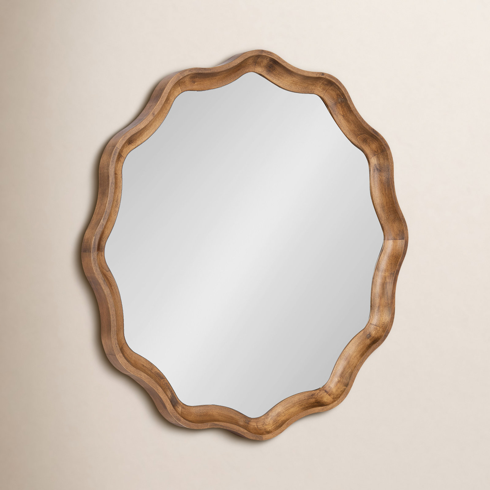 Canonbury 28" Accent Mirror, Natural Rustic