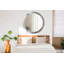 Huldar Glass Flat Wall Mirror