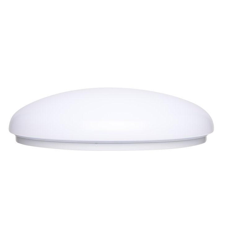 1 -Light 19" LED CCT Selectable Round Flush Mount with Occupancy Sensor