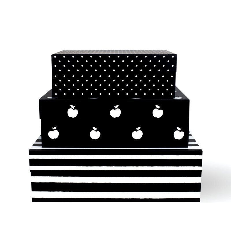 Nesting Box Set, Dots and Stripes 