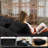 Boneless 106.3" Boneless Floor L-Shaped Sectional Sofa With Ottoman, No-Assembly Cloud Couch For Modern Living Spaces-1124451602-1124451603