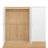 Natural Full Wood Bed With Wardrobe And Integrated Desk-2109086908