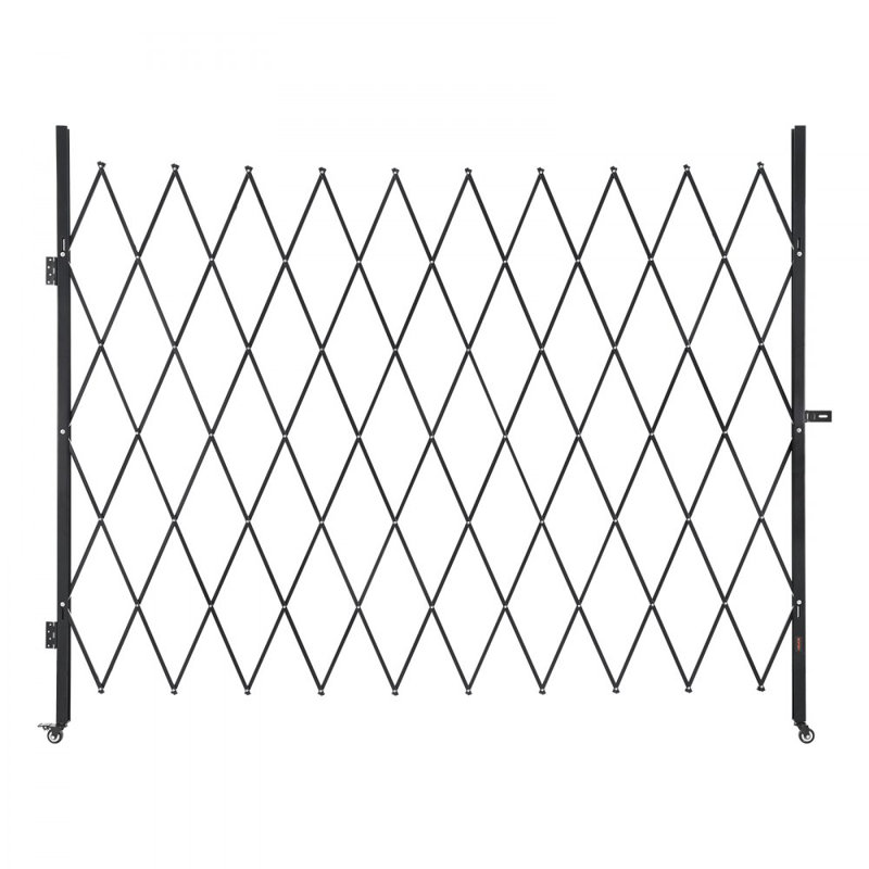Steel Gate Fencing, 222.5cm H x 237.7cm W