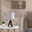 Lampe trépied en bois massif Cachezon-1643720984