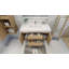 Base de meuble-lavabo simple 47 po mural seulement-58199350