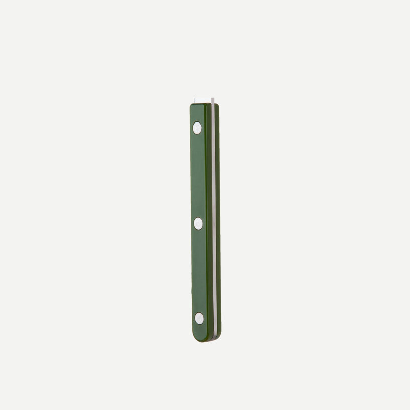 Bistrot Solid 5 - Piece Stainless Steel Flatware Set - Service for 1, Green