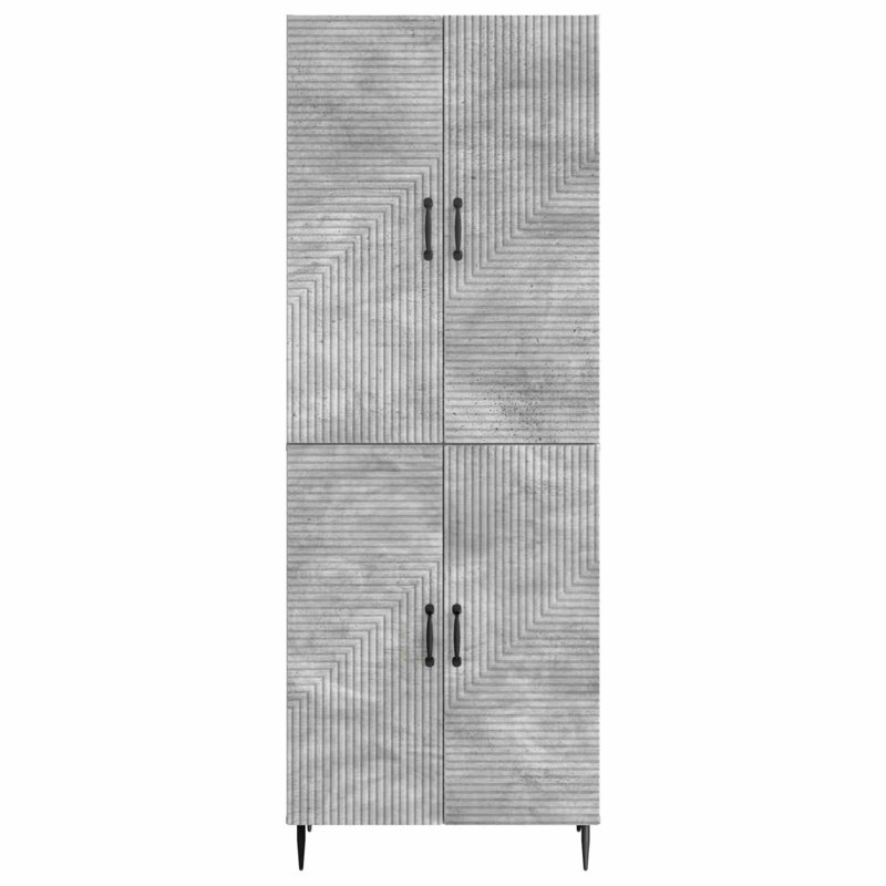 Storage Cabinet, Concrete Grey