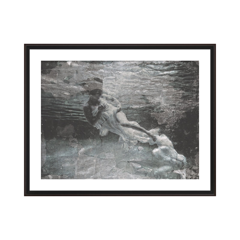 «Lunch Time Splash 1», reproduction d'art encadrée sur papier par Studio L57, H 19,75 po x l 24,75 po