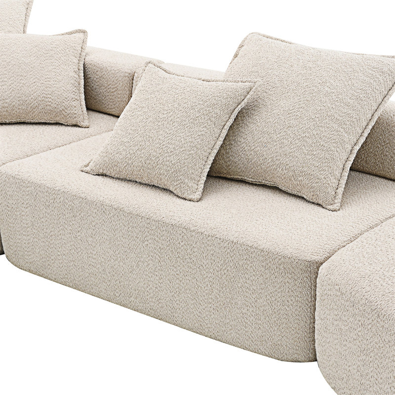 Modular Sectional Sofa,Convertible Compressed Couch
