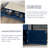 Shoe Storage Bench with 2 Drawers, Wood Entryway Bench with Cushion, 2 Adjustable Shelves-509960043