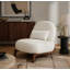 Chaise d'appoint moderne sans accoudoirs avec coussin-1454929538