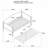 Medium Daybed With Trundle