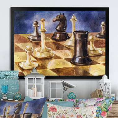 Pawn Chess Piece #1 Canvas Print