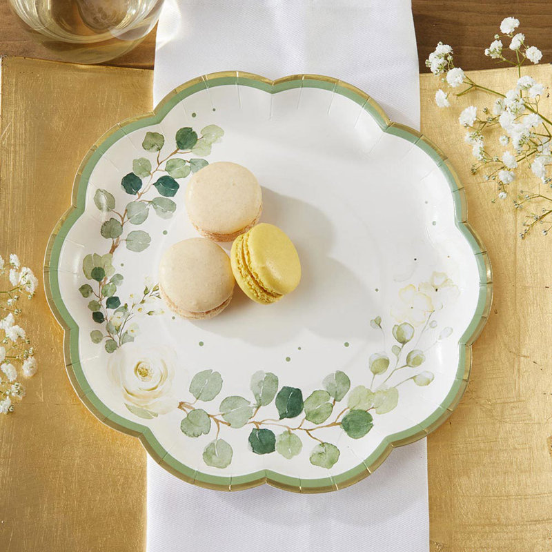 Disposable Paper Dinner Plate