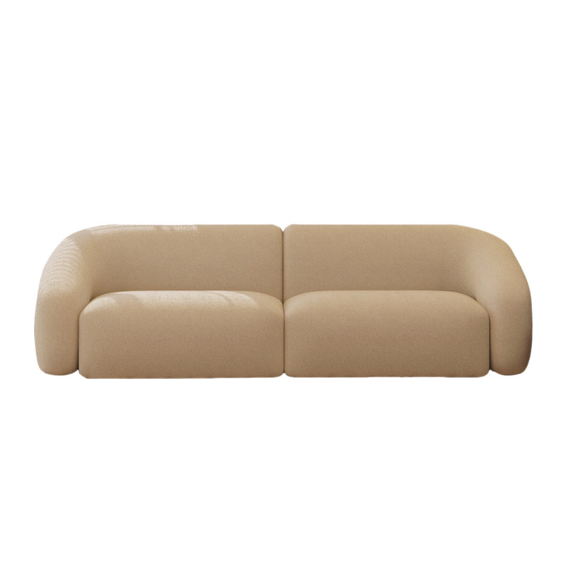 Creative inline sofa, 3, 25.59" H x 94.49" W x 29.53" D