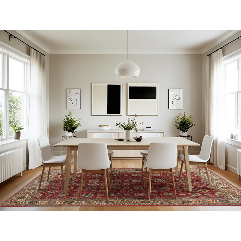 Oriental Indoor Rug, Rectangle 7' x 10'