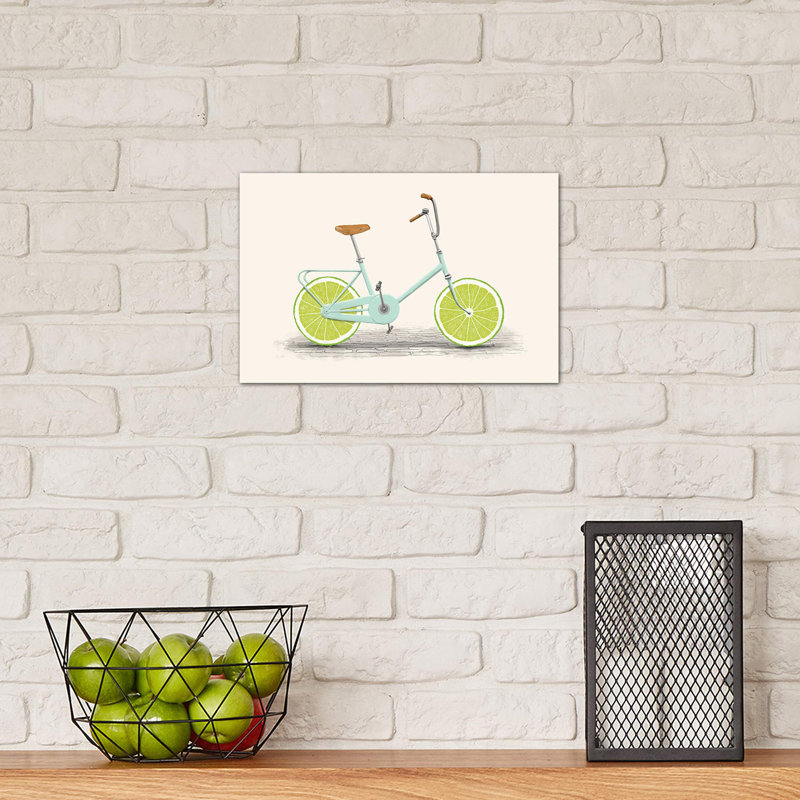 Acid by Florent Bodart - Wrapped Canvas Print, 20.32cm H x 30.48cm W x 1.91cm D