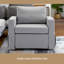 Fauteuil à coussin amovible et lavable-1109244637