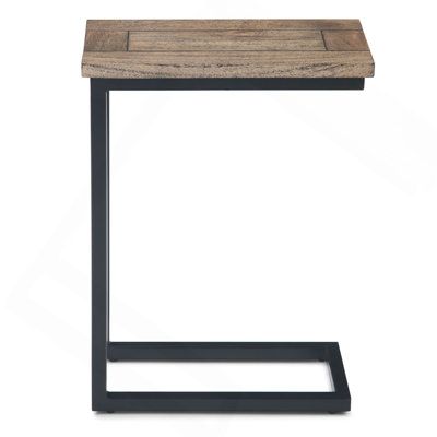 Table d'appoint en C - Brun plage
