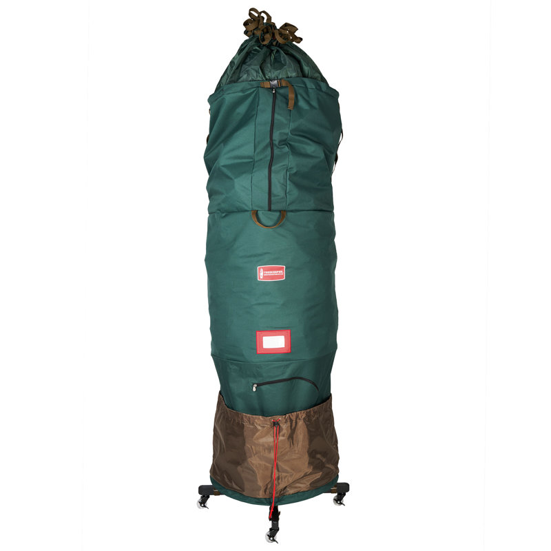 Grand sac de rangement vertical pour sapin de NoÃ«l avec roulettes