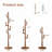 Casimir Cactus Solid Wood Coat Rack-817048378