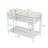 Metal Bunk Bed With Guardrails And Ladder-290090640-290090646