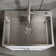Stainless Steel Washing Sink w/ Faucet Hoses and Drain Head Only