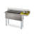 63'' L Triple Bowl Stainless Steel Kitchen Sink