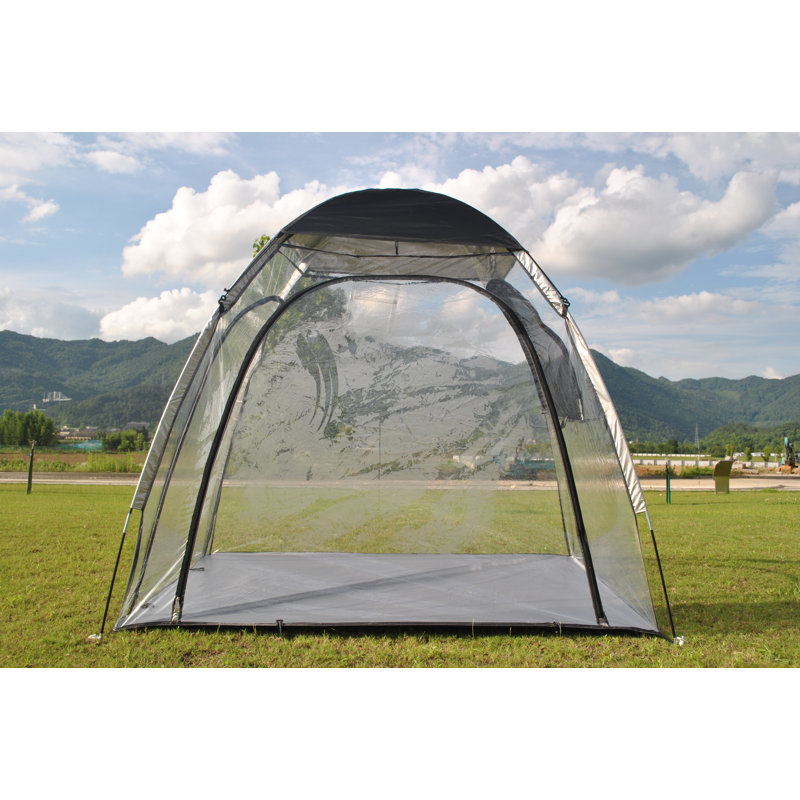 Sports Tent with Detachable Top Cover and Sealed Floor - 540° View and Mesh Windows