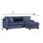 Cherisse 96" Reversible Sofa Chaise Sectional-34194888