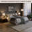 Ebern Designs 3-Piece Floor and Table Lamp Set - Mid-Century Modern Metal Lamps with Flared Trumpet Base and Energy Saving LED Light Bulbs-433899690-433899701
