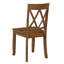 Deni 17" Wide Cross Back Dining Chairs-2081886377