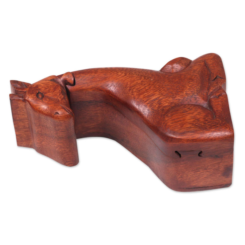 Boîte décorative en bois