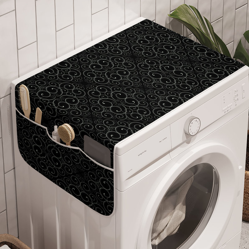 East Urban Home Abstract Washing Machine Organizer Pack of 2 47" x 18.5"